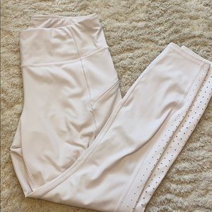 Athleta white leggings